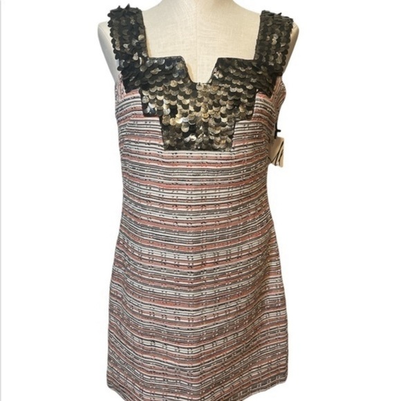Milly New York,Fun, Funky,Fantastic
Dress,Sequin Block,Shift,Excellent,Size 4 - Picture 3 of 15